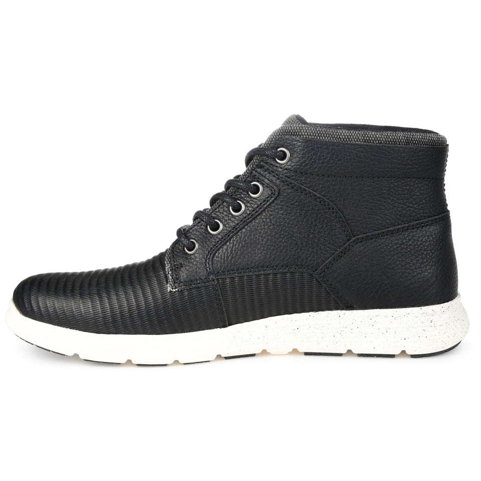 Territory Magnus Casual Leather Sneaker Boot — US 12 — Size brown — Lifestyle View