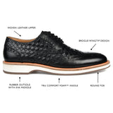 Thomas & Vine Radcliff Woven Wingtip Derby — US 10.5 — Size brown — Width Regular — Alternate View 12