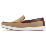 Vance Co. Corey Moc Toe Loafer — US 13 — Size tan — Width Regular — Side View