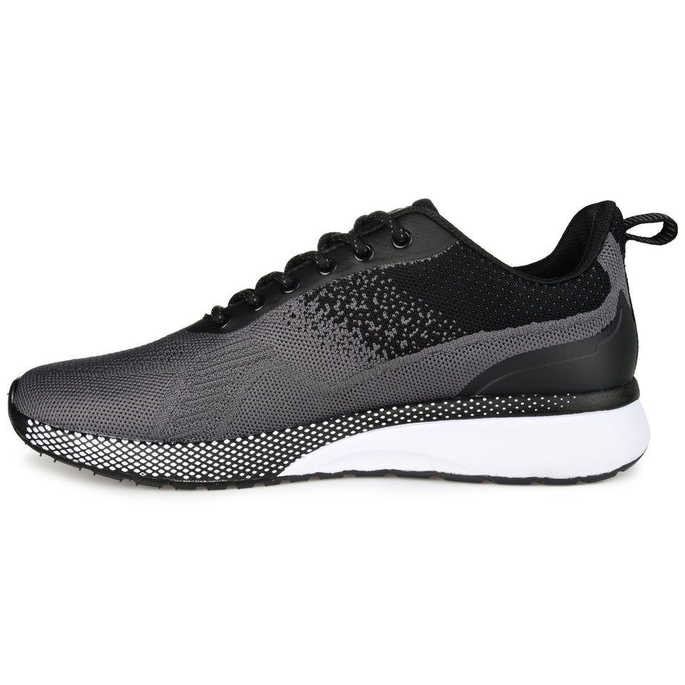 Vance Co. Spade Casual Knit Walking Sneaker — US 9.5 — Size blue — Lifestyle View