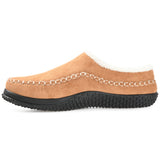 Vance Co. Godwin Moccasin Clog Slipper — US 8 — Size tan — Width Regular — Side View