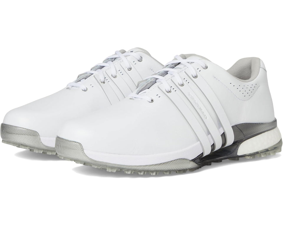 Men's adidas Golf Tour360 25 Spikeless Golf Shoes Footwear White/Footwear White/Silver Metallic