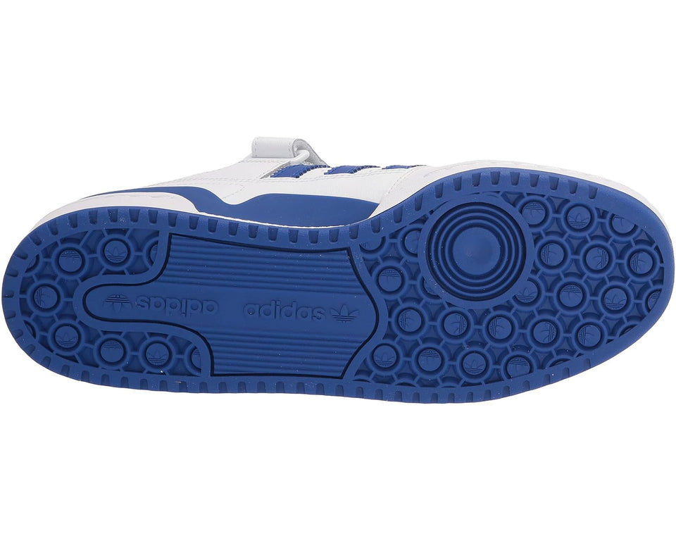 Men's adidas Originals Forum Low Footwear White/Footwear White/Team Royal Blue