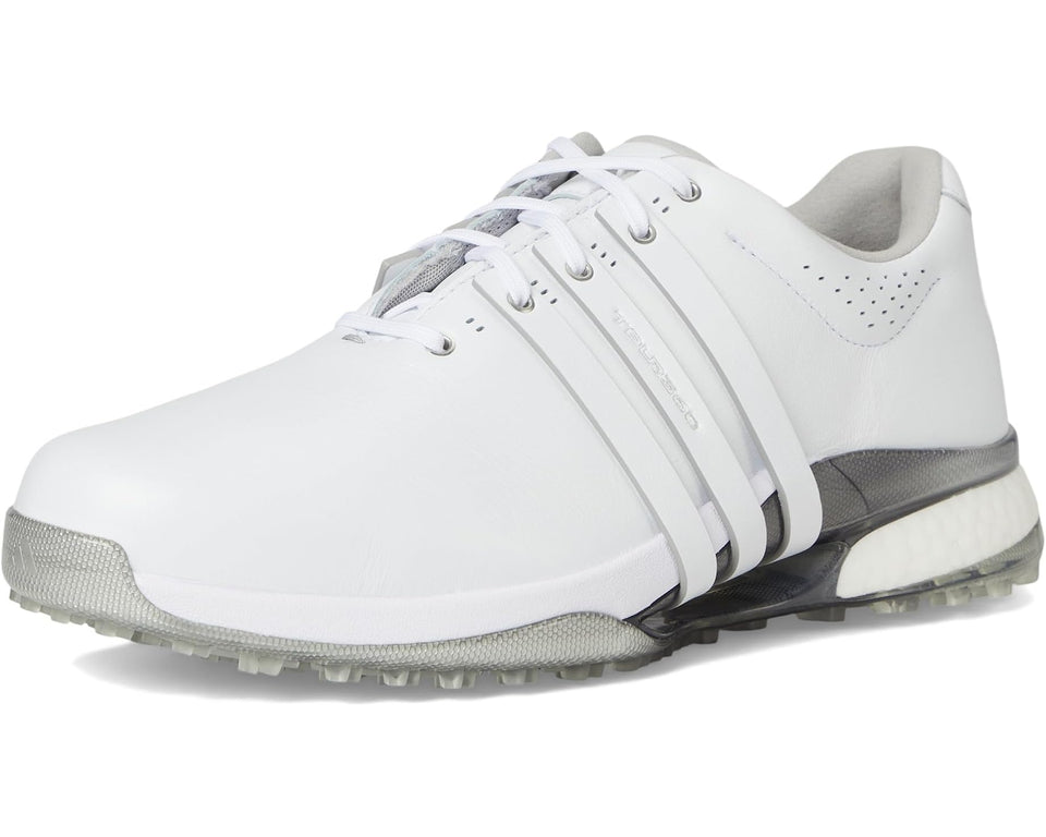 Men's adidas Golf Tour360 25 Spikeless Golf Shoes Footwear White/Footwear White/Silver Metallic