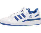 Men's adidas Originals Forum Low Footwear White/Footwear White/Team Royal Blue