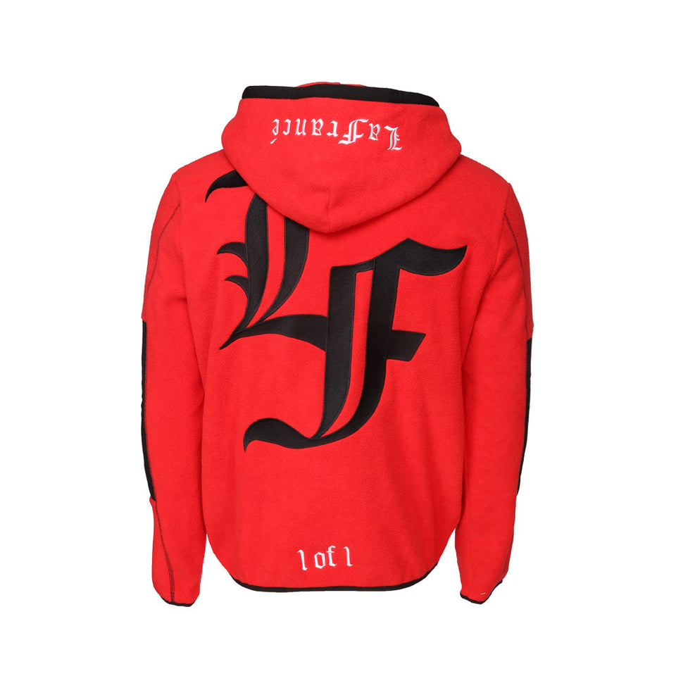 PUMA HOOPS X LAFRANCE Holiday Sherpa Full Zip Hoodie