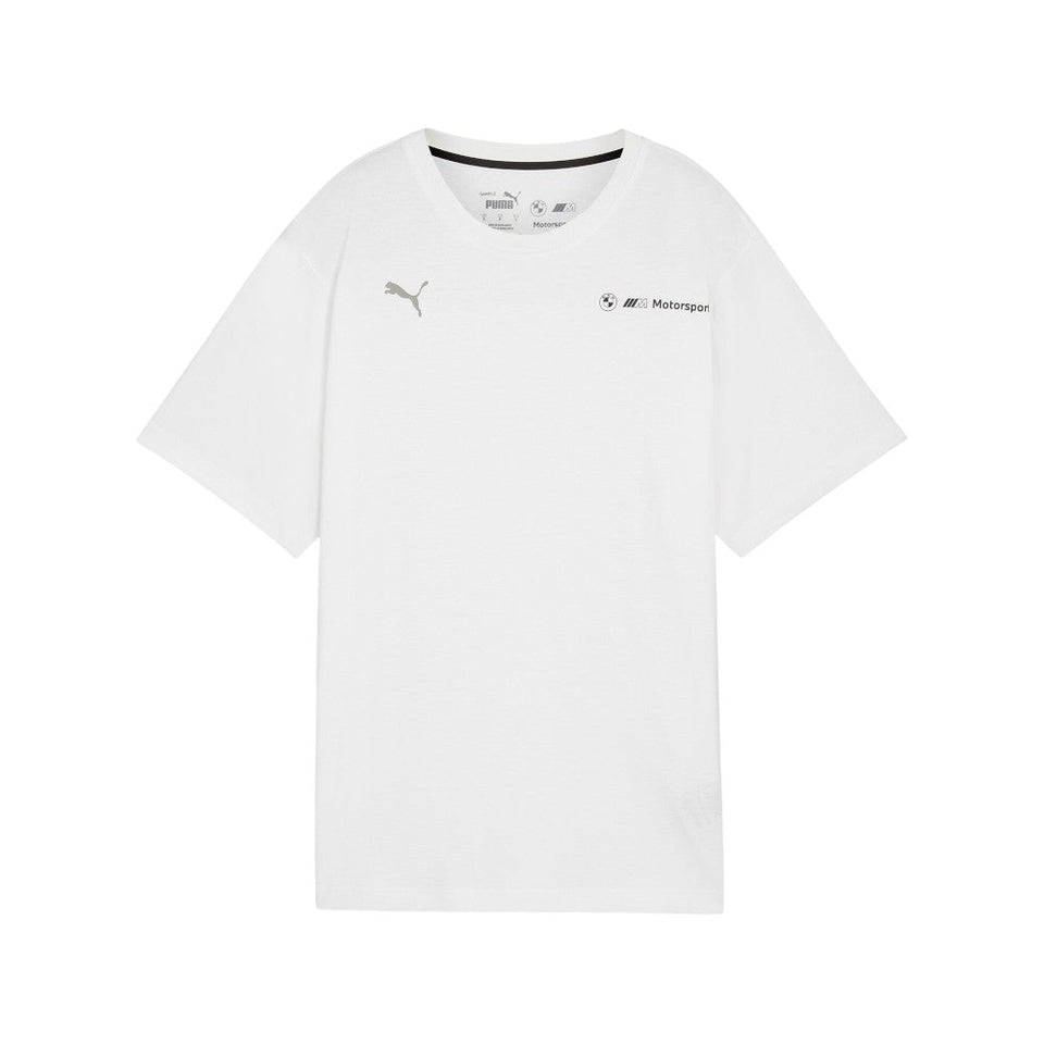 BMW M Motorsport Essentials Logo Crew Neck Short Sleeve T-Shirt