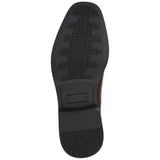 Vance Co. Fowler Slip-on Casual Loafer — US 10 — Size brown — Width Regular — Top View
