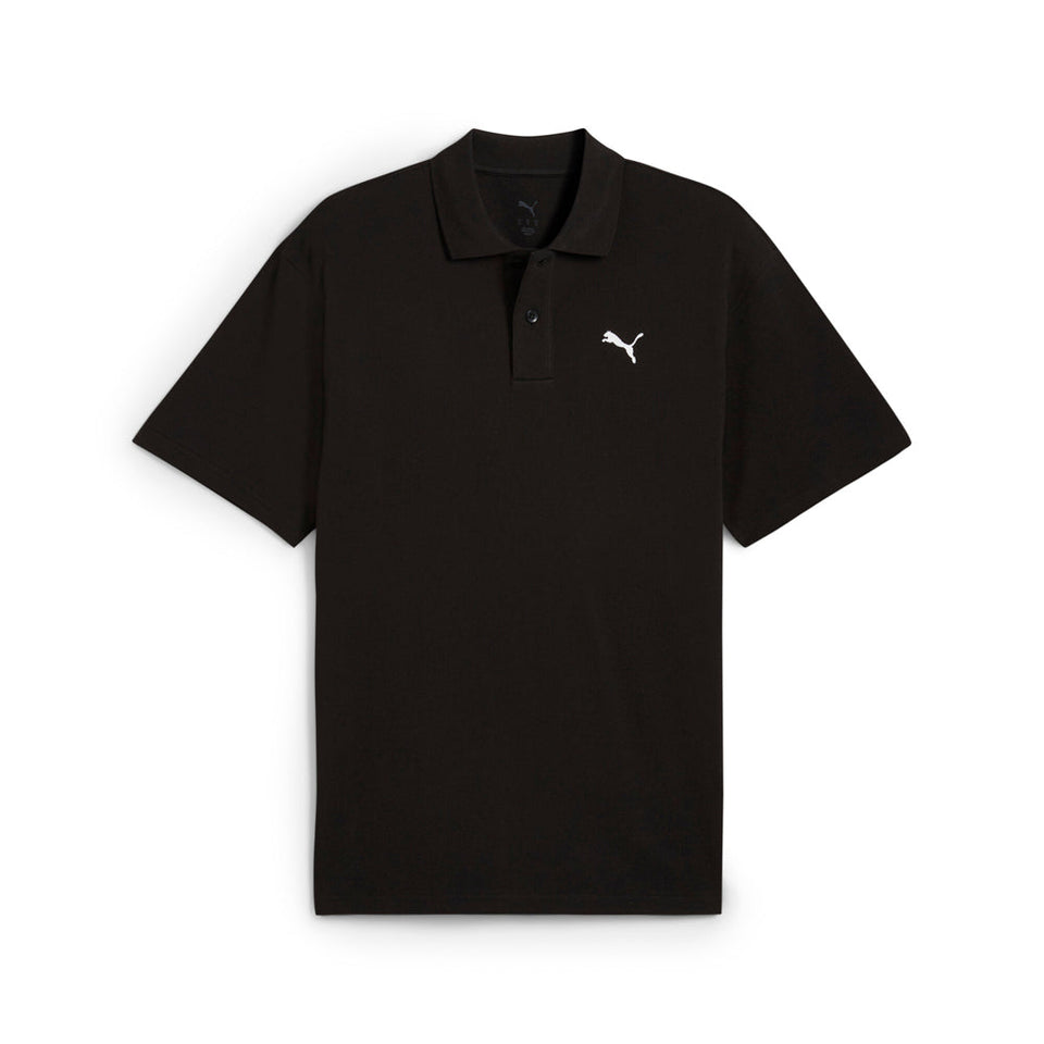 Wardrobe Essentials Pique Relaxed Short Sleeve Polo Shirt
