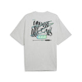 Hoop Dreamz Oversized Graphic Crew Neck Short Sleeve T-Shirt