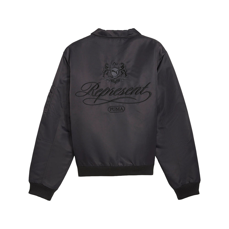 Represent Full Zip Bomber Jacket