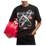 Pumatech-X Washed Boxy Graphic Crew Neck Short Sleeve T-Shirt
