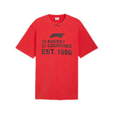 F1 Race Relaxed Crew Neck Short Sleeve T-Shirt