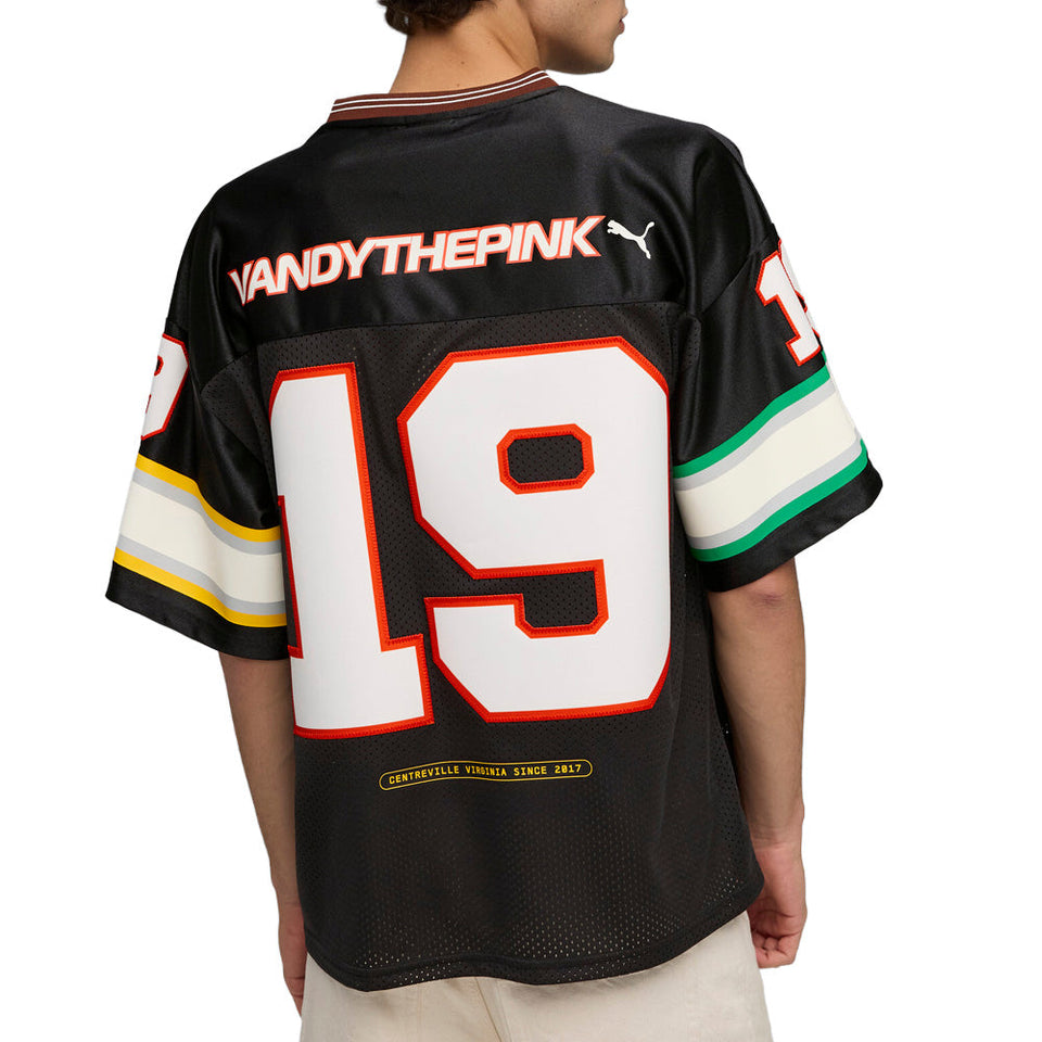 PUMA X Vandythepink Graphic V-Neck Short Sleeve Replica Jersey