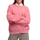 Wardrobe Essentials Short Oversized Crew Neck Sweatshirt