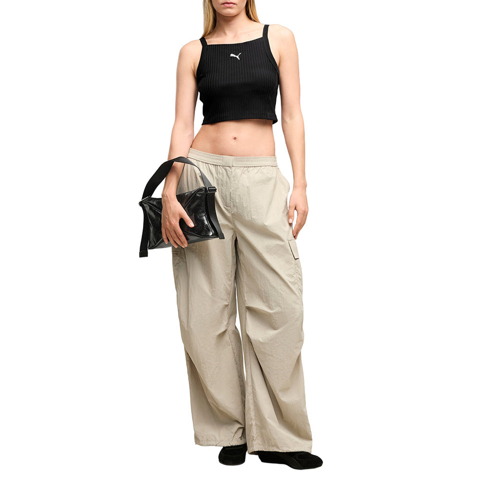 Essentials Ribbed Crop Top