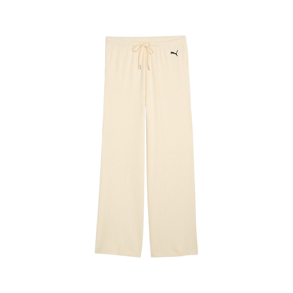Essentials Ribbed Wide Leg Pants