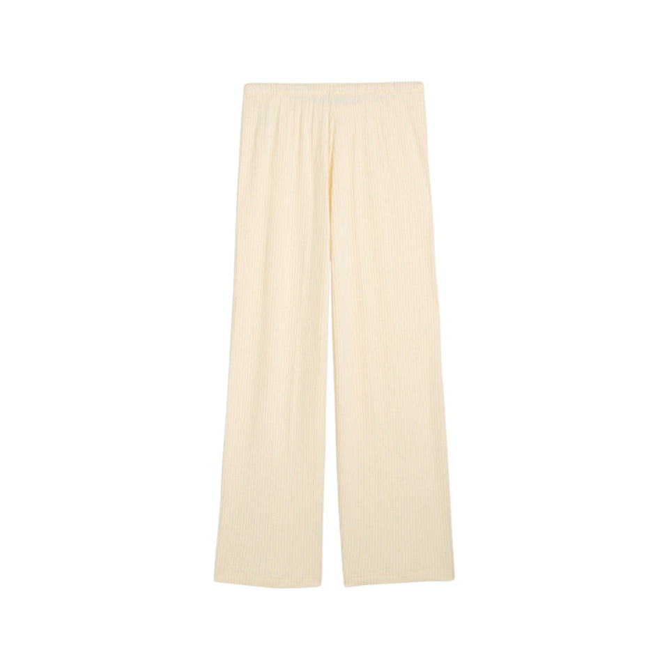 Essentials Ribbed Wide Leg Pants
