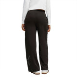 Bedazzled High Waisted Draw String Wide Legged Sweat Pants