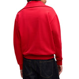 Scuderia Ferrari Half-Zip Fleece Crew Sweatshirt