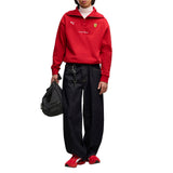 Scuderia Ferrari Half-Zip Fleece Crew Sweatshirt