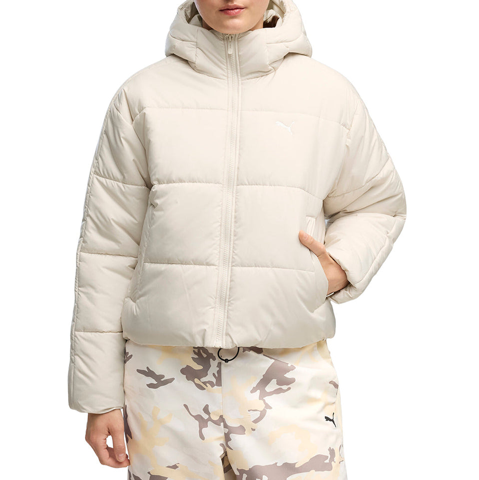 Essentials Relaxed Hooded Padded Jacket