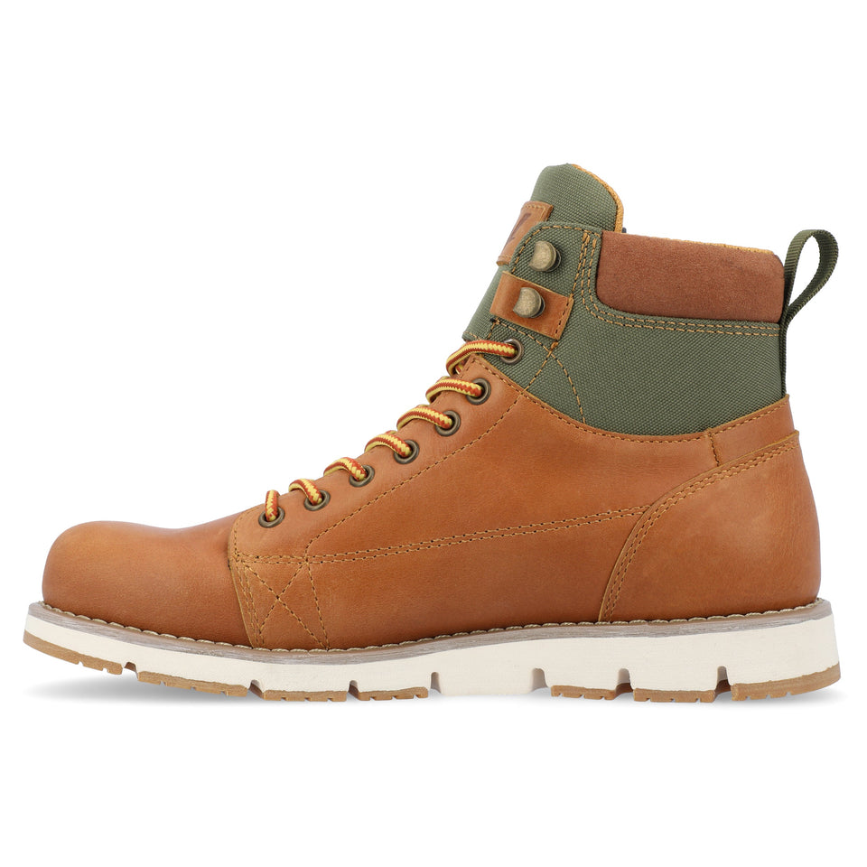 Territory Slickrock Water Resistant Lace-Up Boot — US 10.5 — Size chestnut — Width Regular — Side View