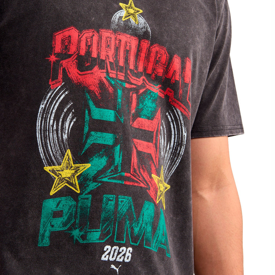 World Cup 90's Bespoke Portugal Tee - Mens