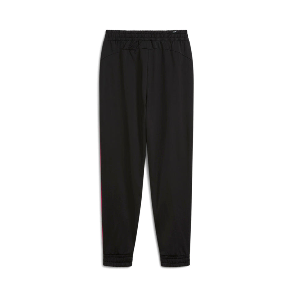 Piped Drawstring Track Pants
