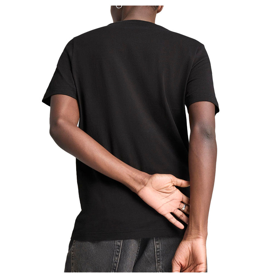 Graphics Moto Flag Graphic Crew Neck Short Sleeve T-Shirt