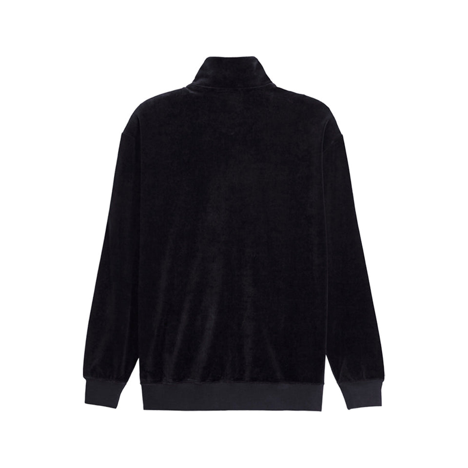Essentials Elevated Velour Full Zip Track Jacket