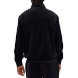 Essentials Elevated Velour Full Zip Track Jacket