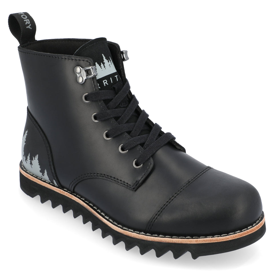 Territory Zion Water Resistant Wide Width Lace-Up Boot — US 13 — Size chestnut — Width Wide — Alternate View 8