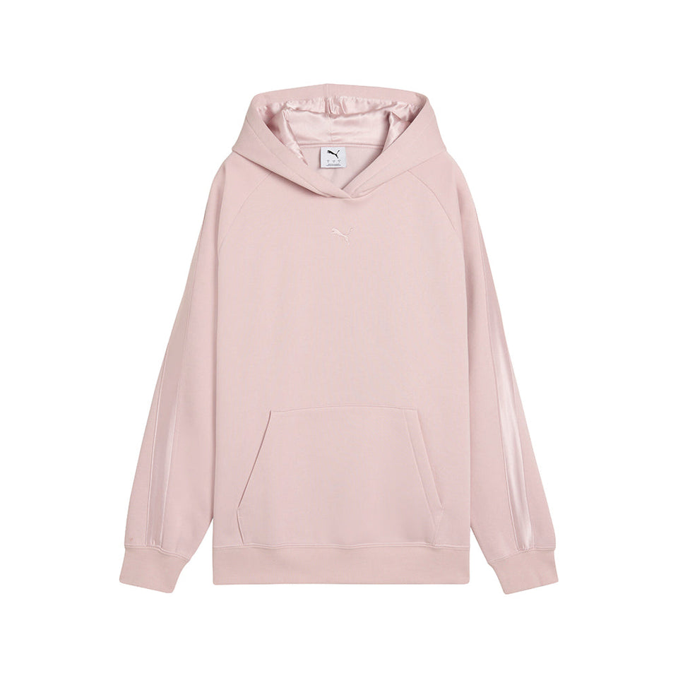 Essentials Elevated Satin Pullover Hoodie