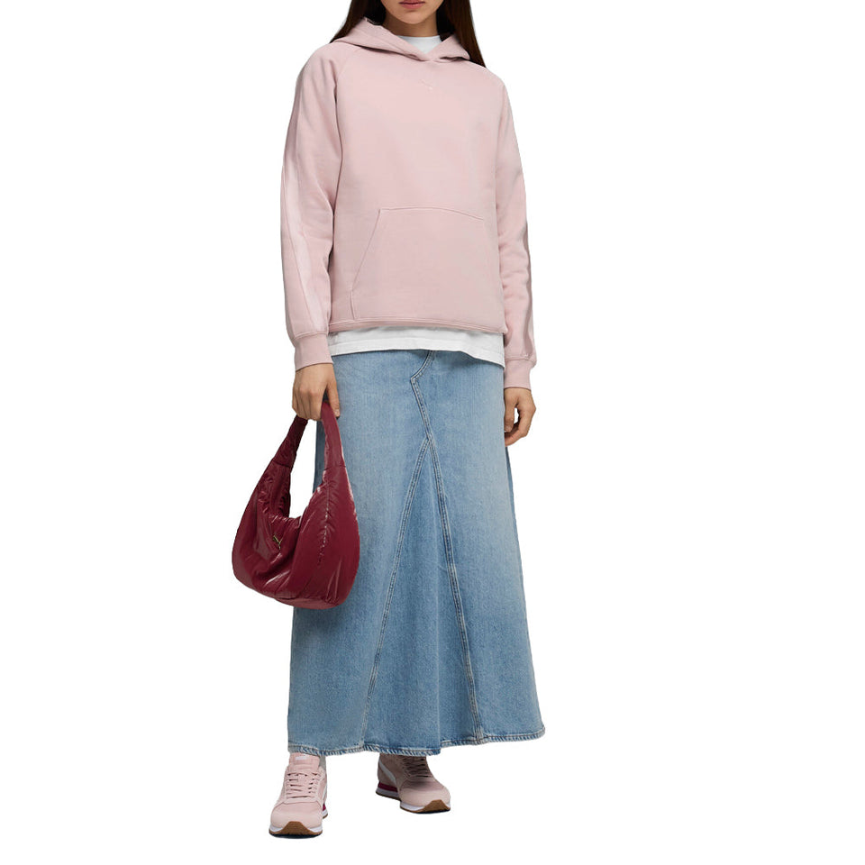 Essentials Elevated Satin Pullover Hoodie