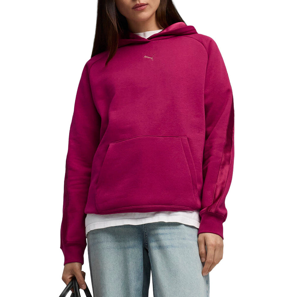 Essentials Elevated Satin Pullover Hoodie