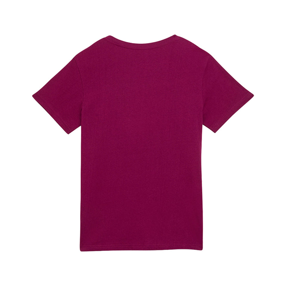 Essentials Metallic V-Neck Short Sleeve T-Shirt