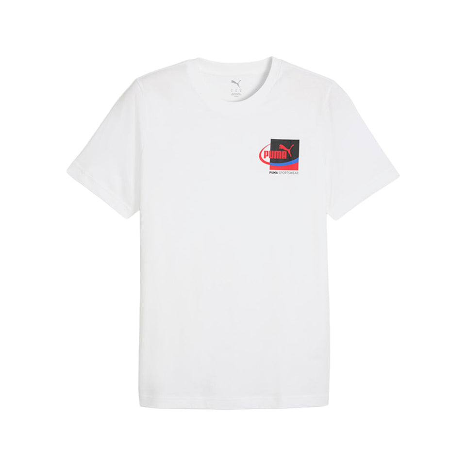 House of Graphics Small Box Crew Neck Short Sleeve T-Shirt