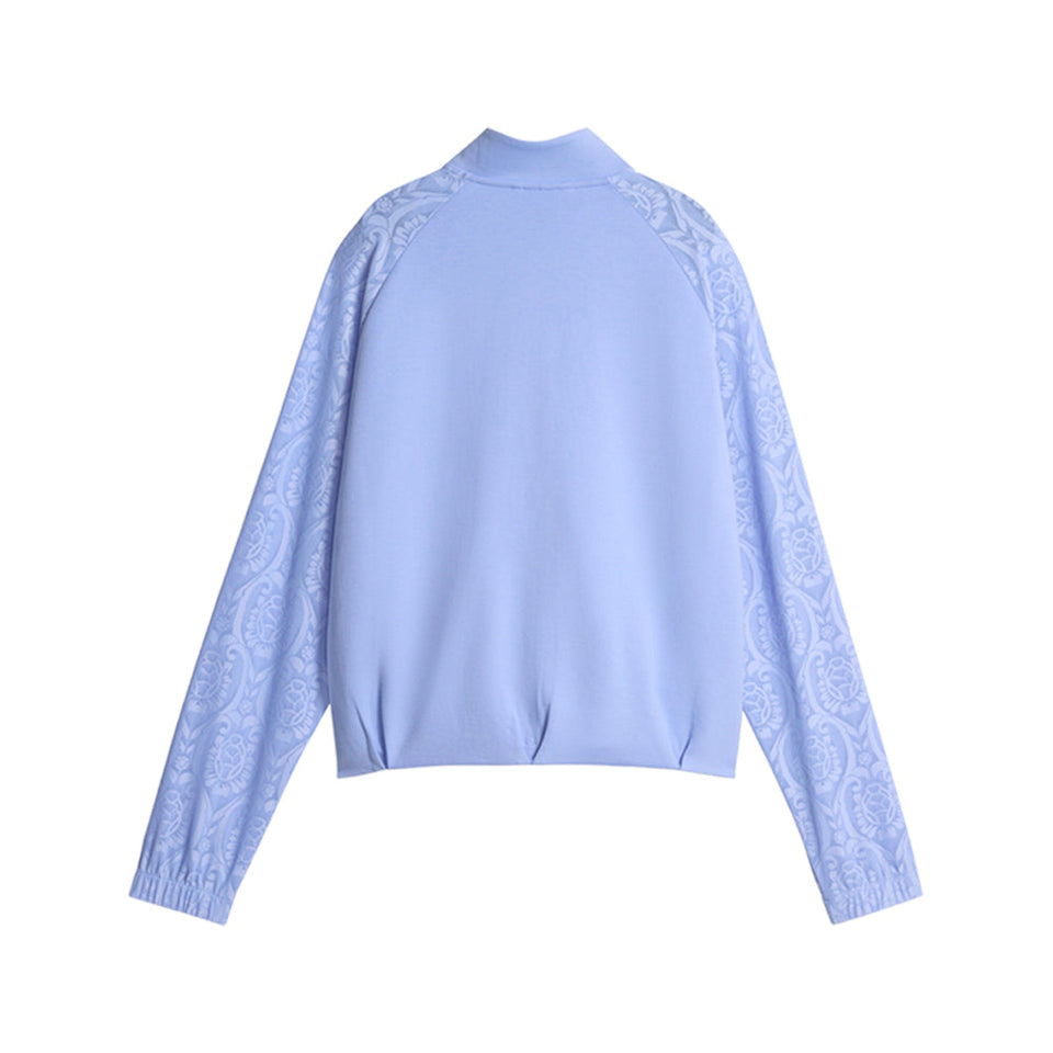 Essentials Lace Bubble Hem Jacket