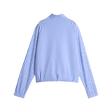 Essentials Lace Bubble Hem Jacket