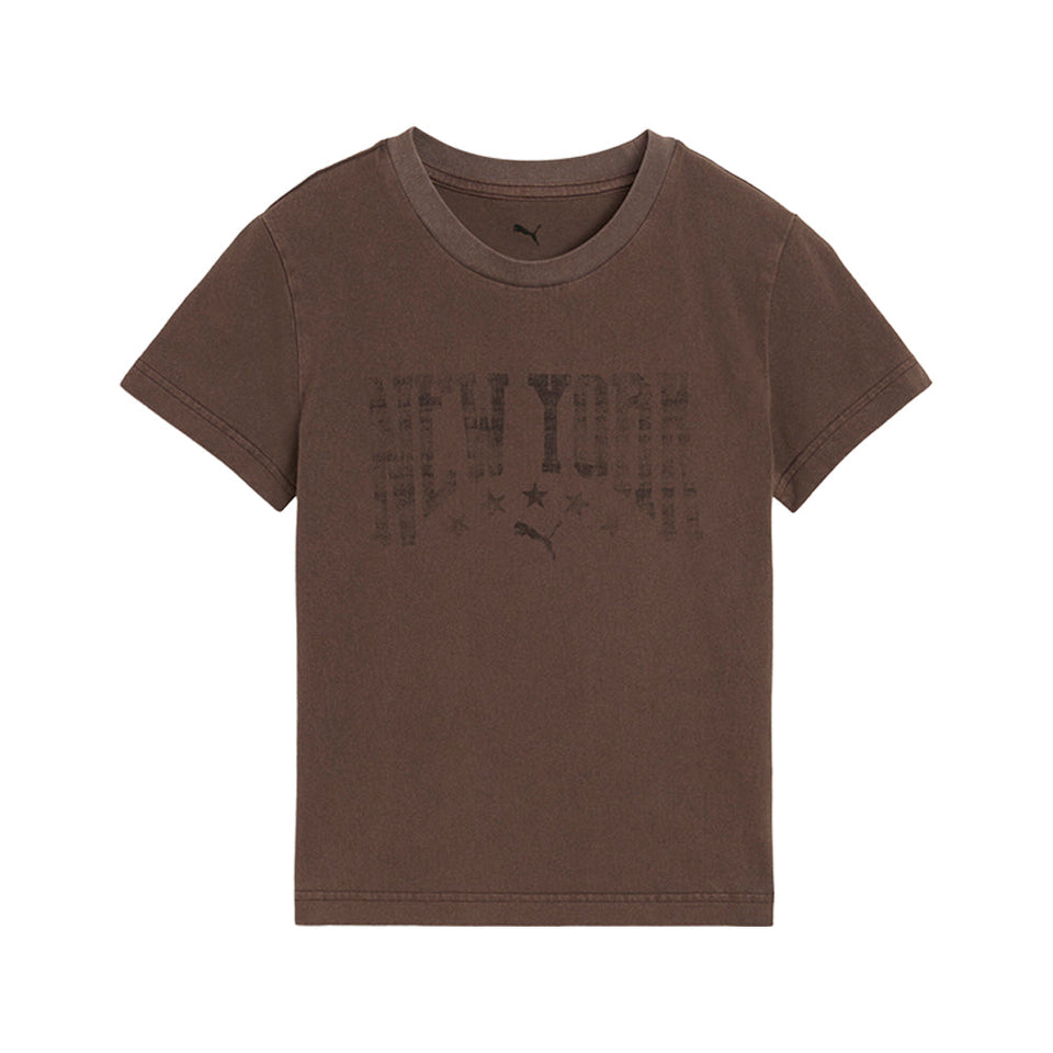 NYC Wardrobe Essentials Slim Crew Neck Short Sleeve T-Shirt
