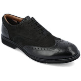 Thomas & Vine Covington Brogue Oxford — US 9 — Size black — Width Regular — Front View