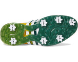 Men's adidas Golf Tour360 24 Golf Shoes Footwear White/Collegiate Green/Yellow