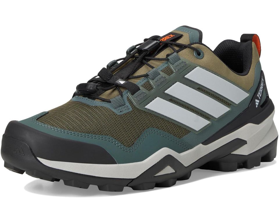 Men's adidas Outdoor Terrex Skychaser Hiking Shoes Olive Strata/Grey/Black