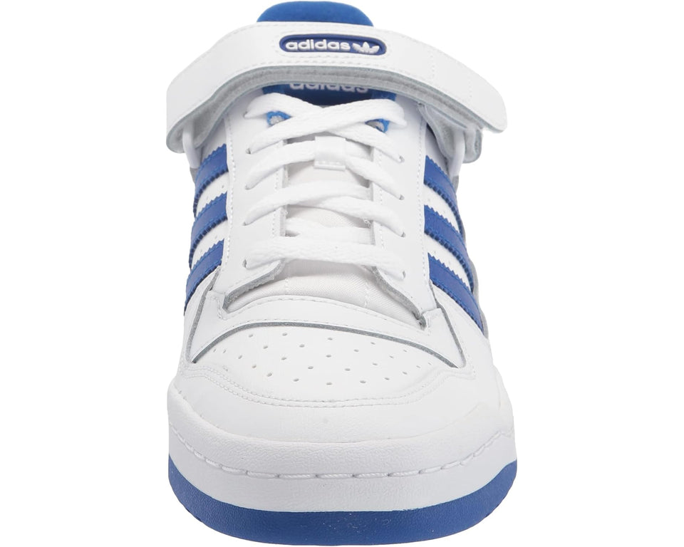 Men's adidas Originals Forum Low Footwear White/Footwear White/Team Royal Blue