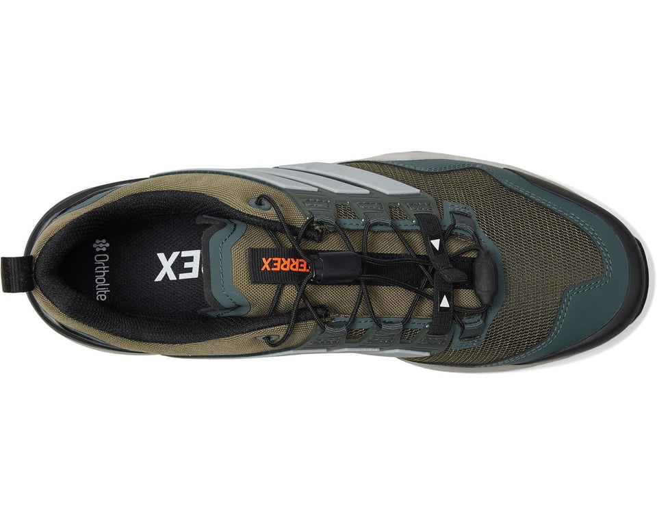 Men's adidas Outdoor Terrex Skychaser Hiking Shoes Olive Strata/Grey/Black