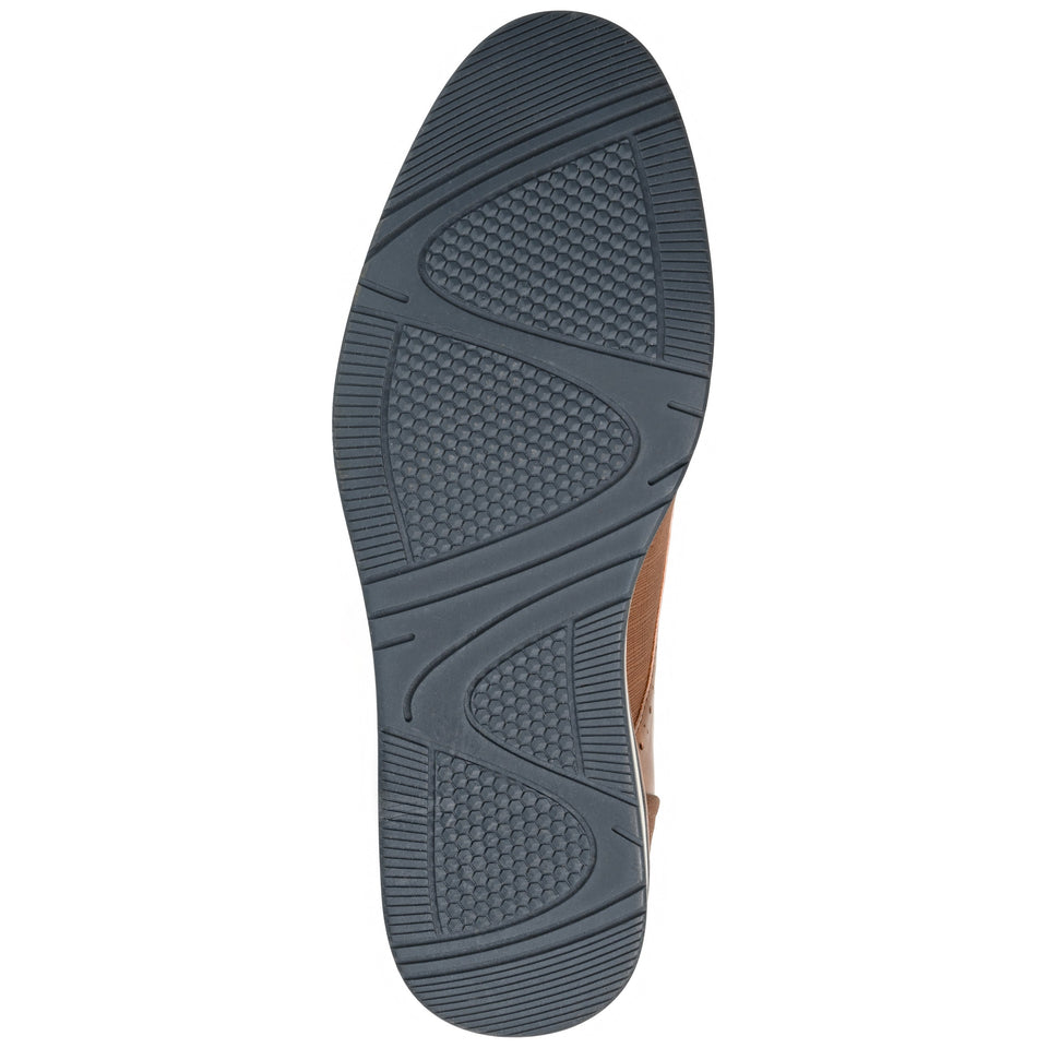 Vance Co. Latrell Embossed Casual Dress Shoe — US 11.5 — Size brown — Width Regular — Back View