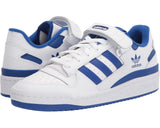 Men's adidas Originals Forum Low Footwear White/Footwear White/Team Royal Blue