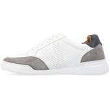 Thomas & Vine Roderick Casual Leather Sneaker — US 11.5 — Size grey — Width Regular — Side View