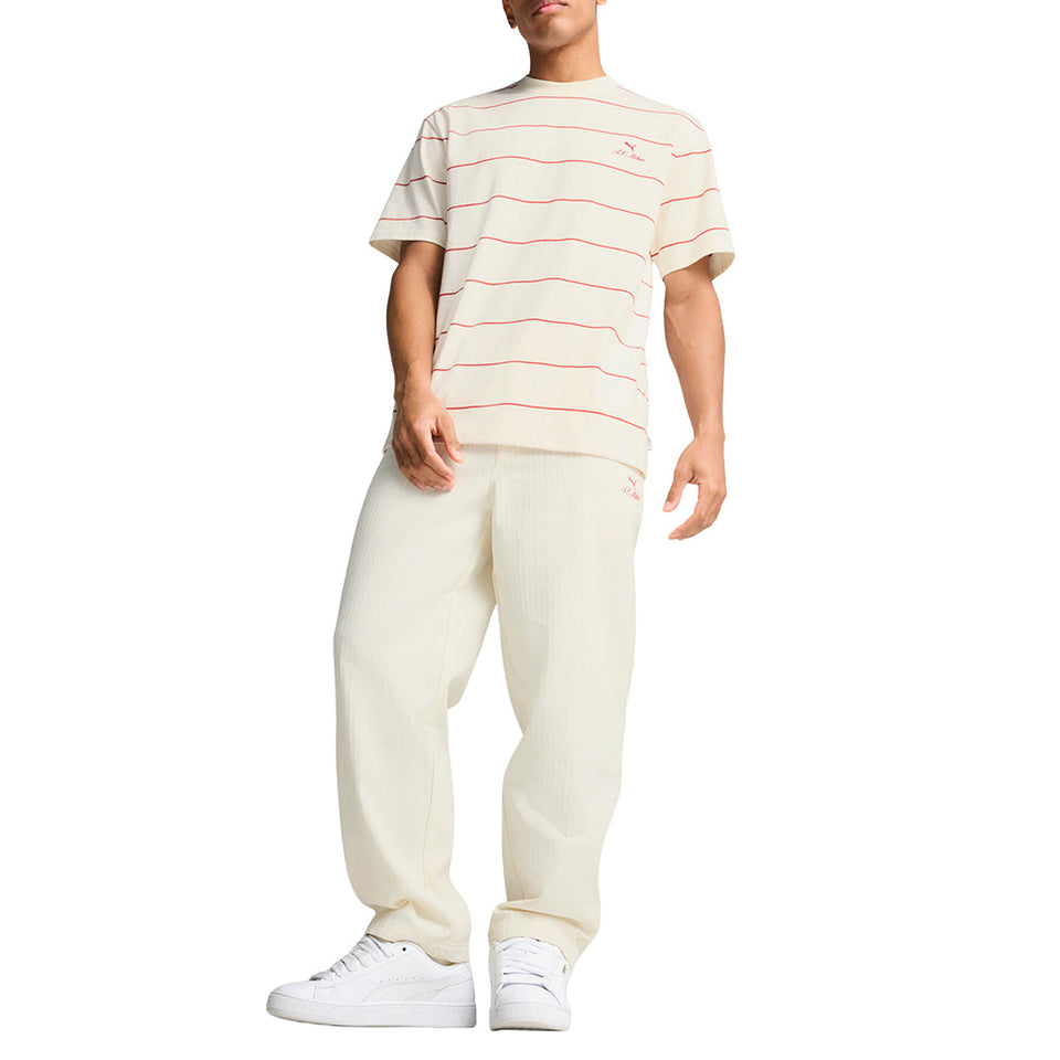 AC Milan MMQ Striped T-Shirt